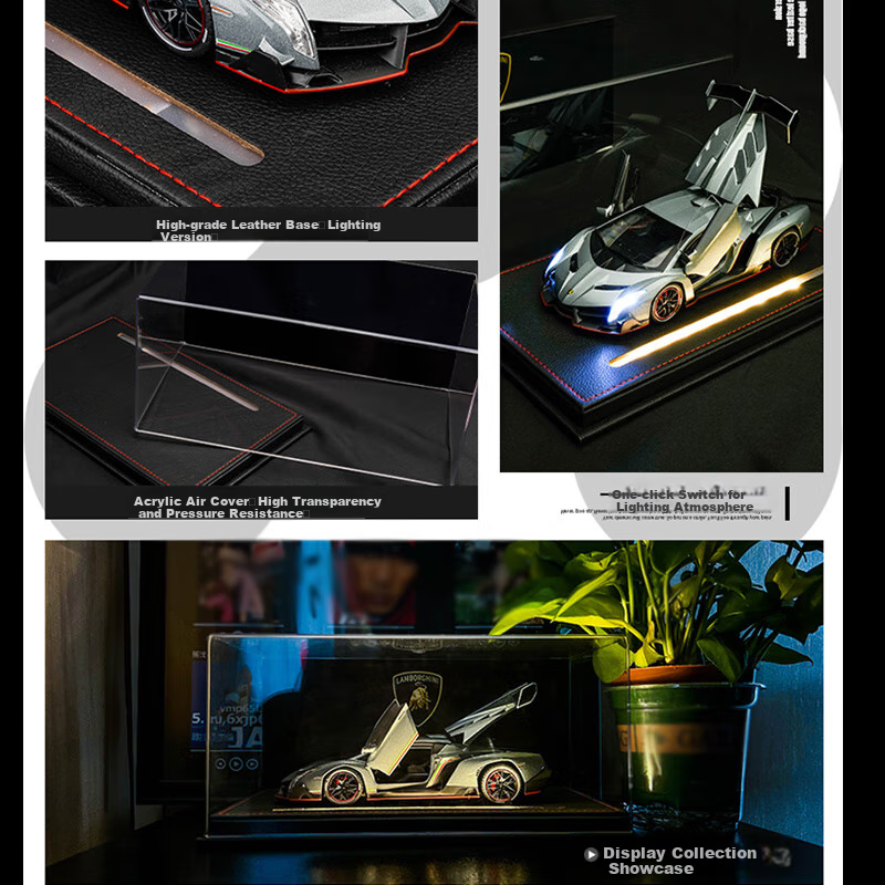 Chiyumoxing VENENO Car Model Toy Gift Box, Alloy Car Model, Boys' Gift 7
