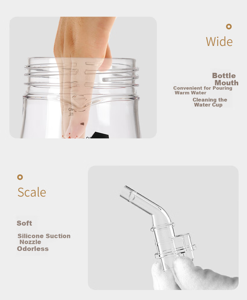 Rikang Children's Water Bottle PPSU Flip-Top Direct Drinking Cup 1+ Years Student School Use 360ML B1085 9