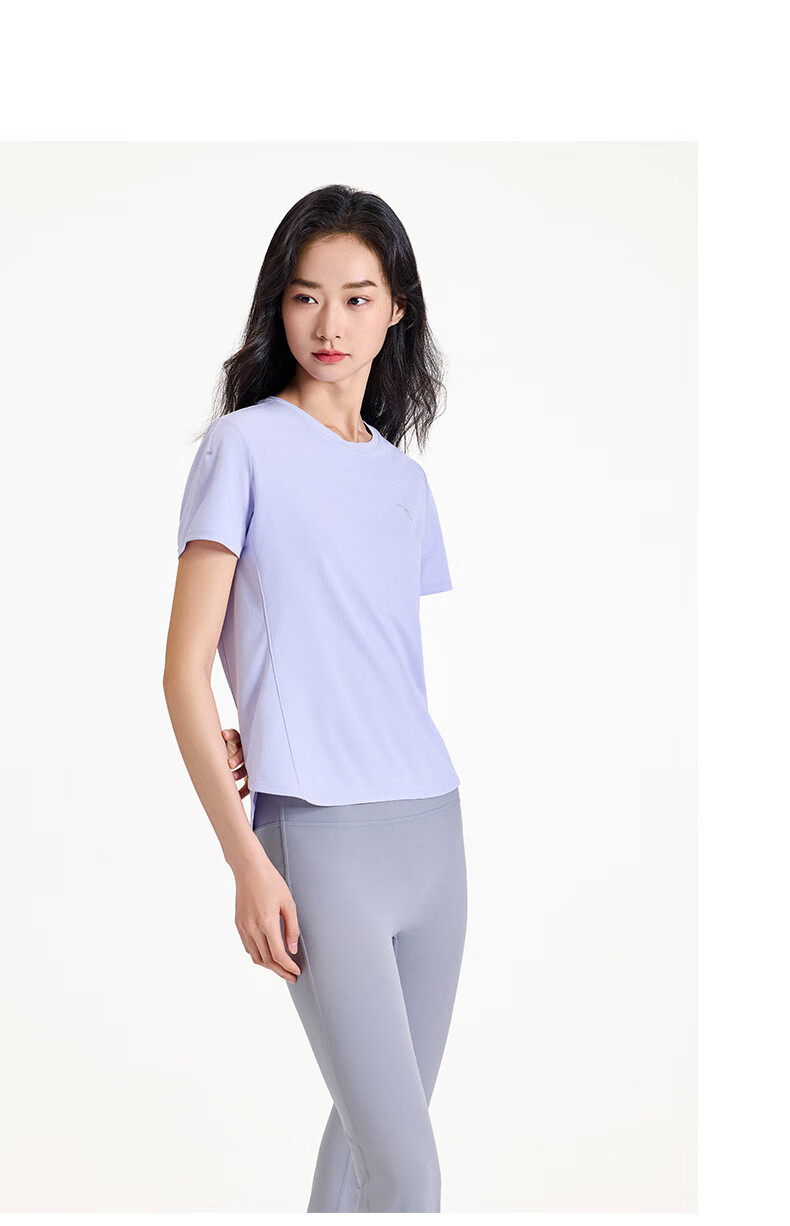 ANTA Quick-Dry T-Shirt | Women's Sports Tee, Summer New Style Breathable Training Running Top, Yoga Fitness Short Sleeve 11