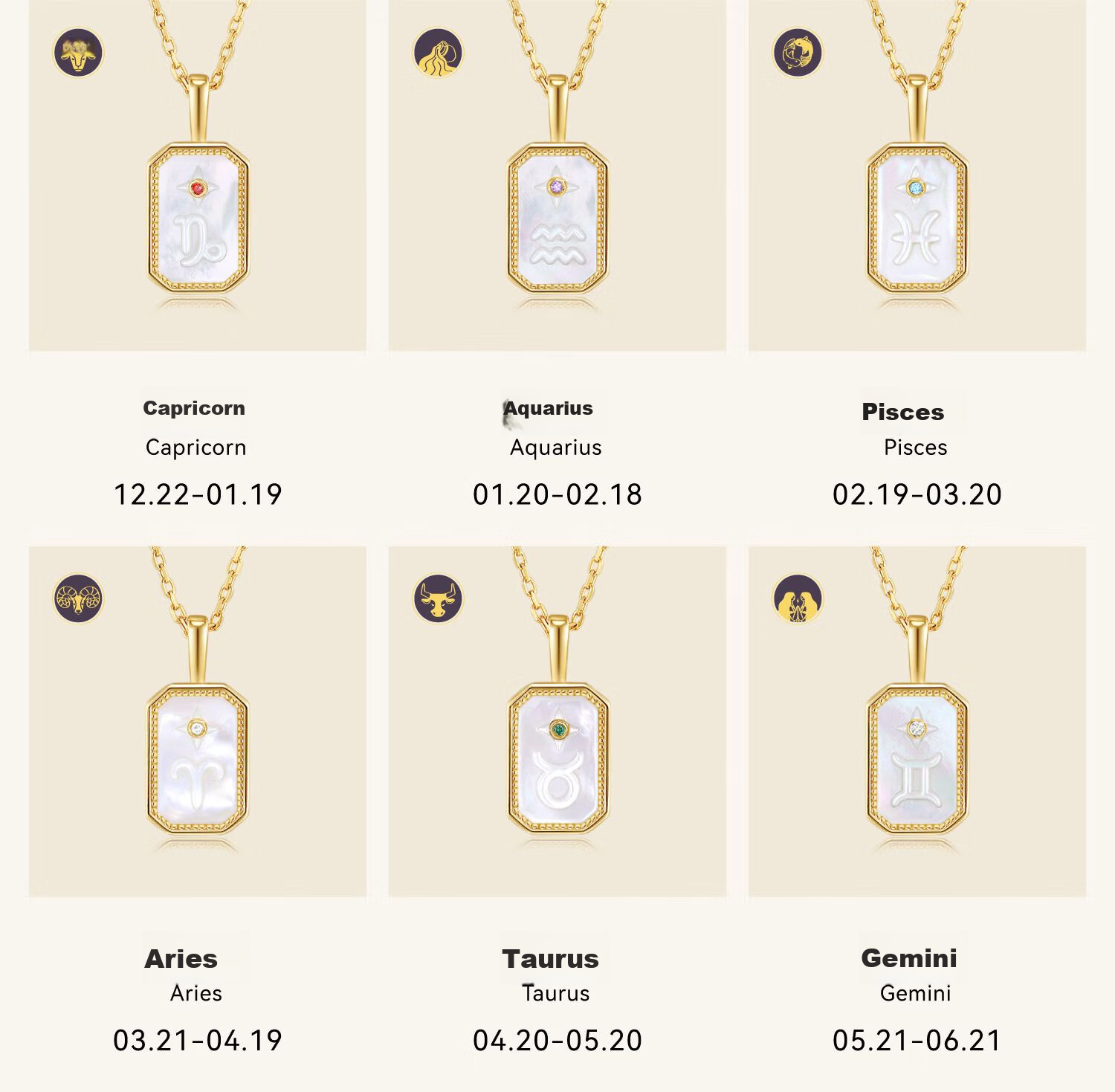 Arsis Embossed 12 Constellations Necklace, Original Design, Exquisite And Fashionable, Versatile, Birthday Gift for Girlfriend, Sagittarius 3