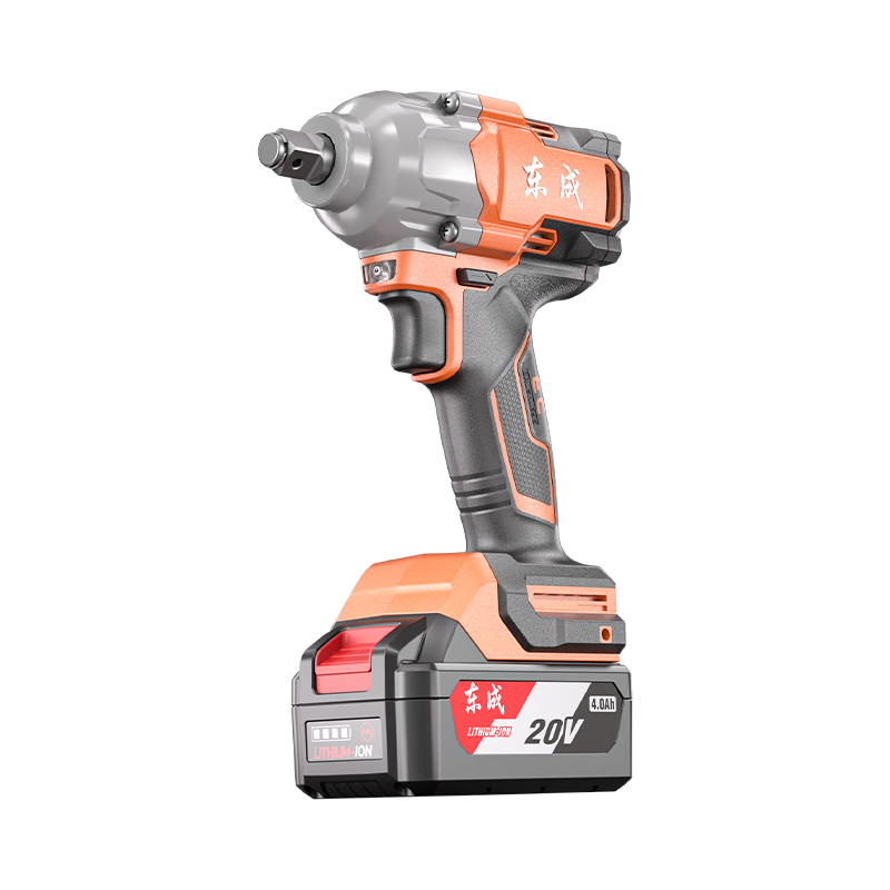 Dongcheng Lithium Battery Brushless Electric Wrench, High Torque Impact Wrench, Tire Removal, Scaffolding, DPB518BD