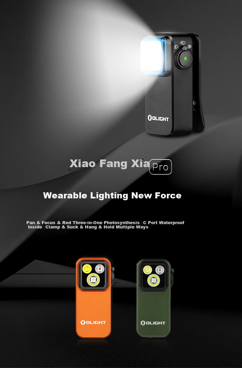 OLIGHT Warrior Pro S Ultra-Long Battery Life Portable Emergency Magnetic Five-Light Source High-Power Flashlight Night Fishing Lamp 4