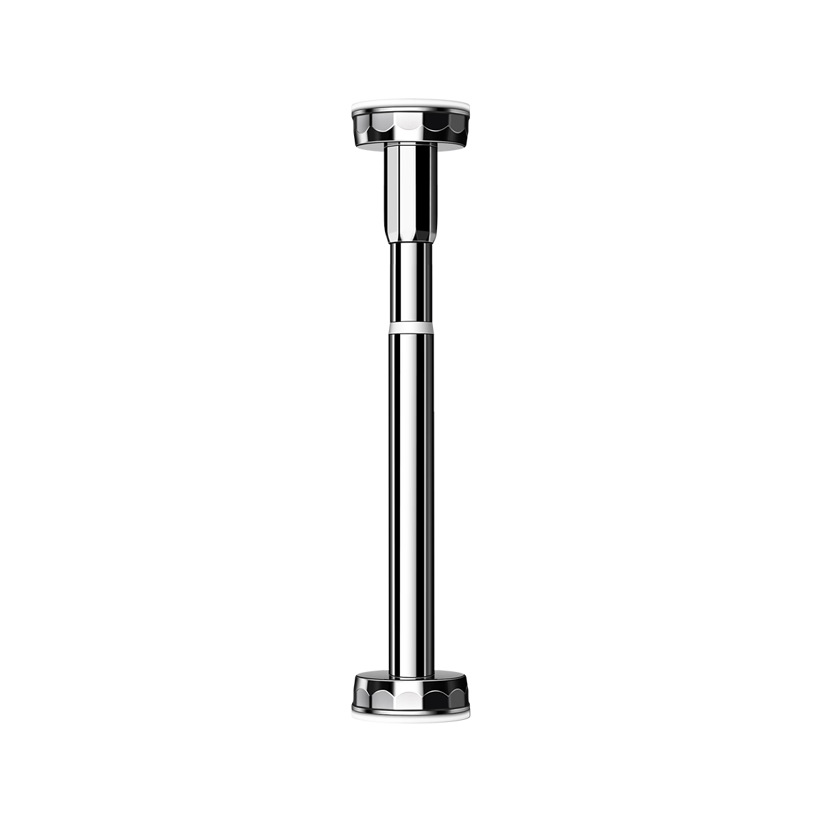 Weilaishi Retractable Rod Clothes Drying Rod, No Drilling Required Wardrobe Support Rod, Bathroom Nail-Free Support Frame, Shower Curtain Rod, 35-50 Cm