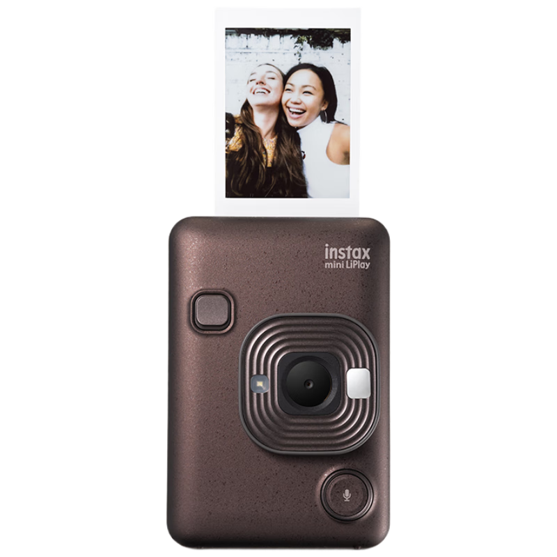 INSTAX Fuji INSTAX Instant Camera (With Mobile Phone Photo Printing Function) Mini Liplay Maple Brow