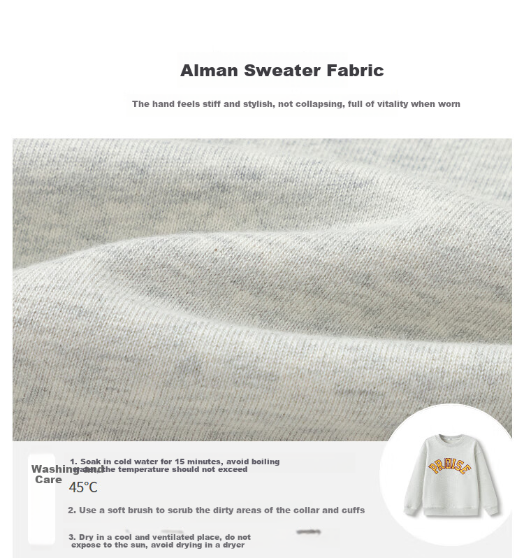 BALABALA Children's Clothing, Kids' Sweatshirt for Girls And Boys, Spring And Autumn 2025 Collection, Loose-Fitting Top for Older Children, Versatile Outerwear, 209125121201 5