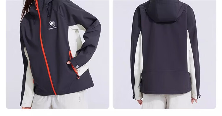 CAMEL Xunye Panda Functional Jacket Unisex Outdoor Mountaineering Coat 31114 Guiyue Blue S 18
