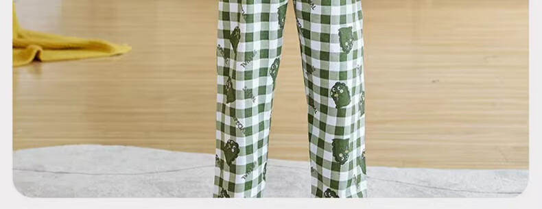 Langsha Boys' Pajamas Spring Autumn 2026 New A-Class Pure Cotton Children's Homewear Set Big Kids Autumn Tops and Bottoms 15