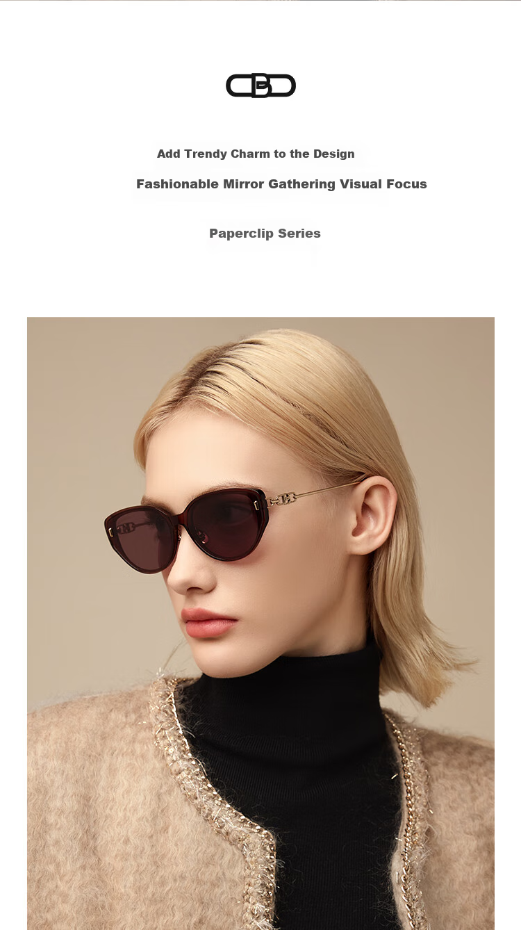BOLON Sunglasses, Yang Zi's Style, Large Frame, UV Protection, Driving Sunglasses for Women, Trendy, BL5085A22 2