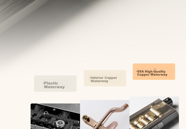 Anhua Bathroom Shower Set, Complete Integrated Brass Pressure-Increasing Square Tube, with Digital Display, Gunmetal Gray, N4G9041GGW 11