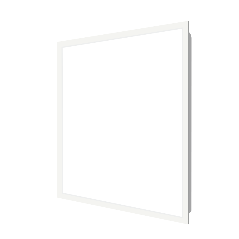 Whale and Light Integrated Ceiling Light LED Panel Light Office Ultra-thin High CRI Aluminum Buckle Panel Light 600*600 Engineering Model (White Sprayed Frame)