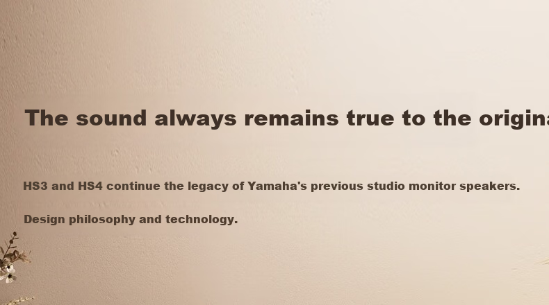 YAMAHA HS5 Active Monitor Speaker Studio, Professional Active Speaker, Professional Audio Equipment, Black (One Piece) 2