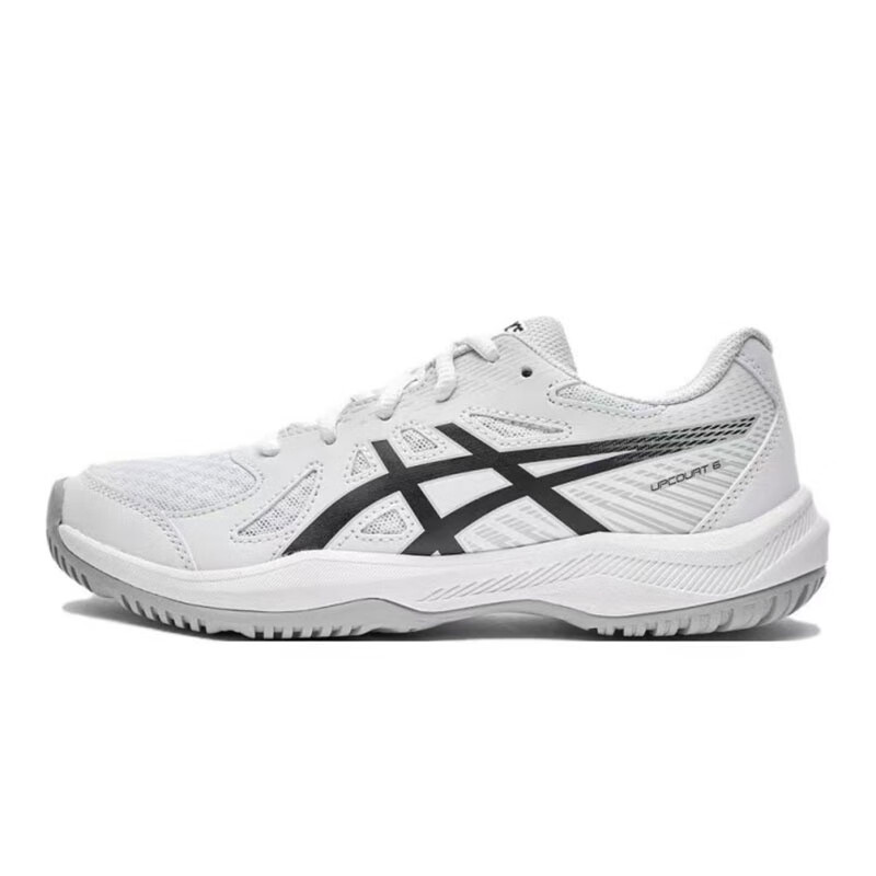 Asics Badminton And Table Tennis Sports Shoes for Youth, Men's And Women's Models UPCOURT6GS 1074A045-101 Size 35