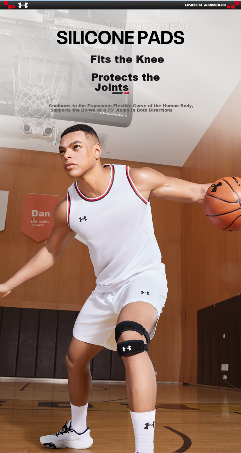 Under Armour Patellar Strap Knee Brace Sports Fixation for Hiking, Running, Jump Rope, Badminton, Meniscus Protection, Preventing Sprains And Injuries 9