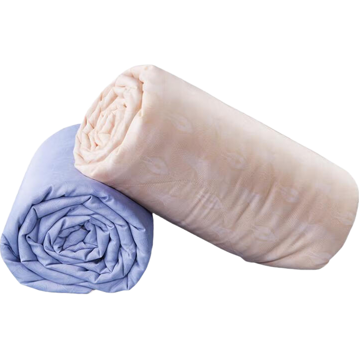 FUANNA Summer Cooling Quilt, 30% Soybean Fiber Air Conditioning Blanket, Can Be Machine Washed, Cool Feeling Quilt, Single Summer Comforter Core, 152x210cm
