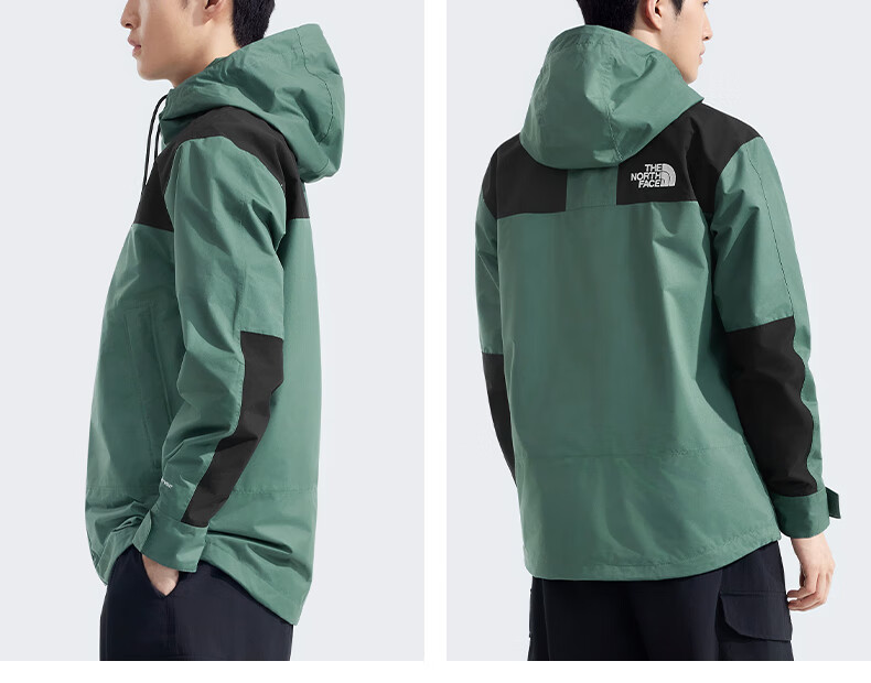 The North Face Men's Hard Shell Waterproof Outdoor Jacket 8DGC Seascape Blue/F1T XL 6