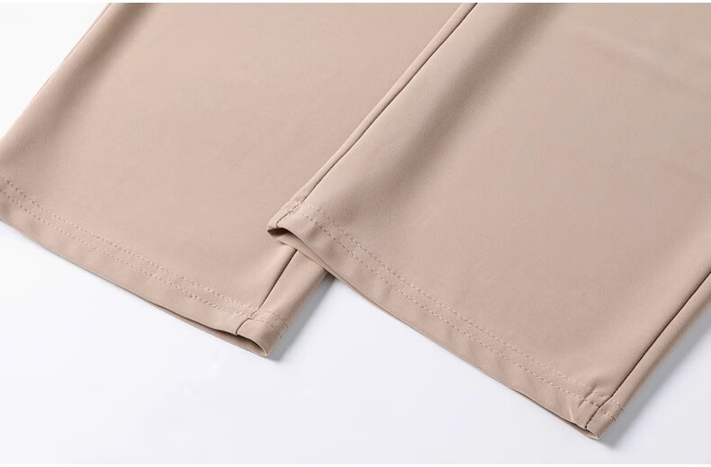 Fengxiao Mom's Thin Summer Ice Silk Grandma Pants Middle-aged and Elderly Women's Loose Fit Nine-point Pants 25