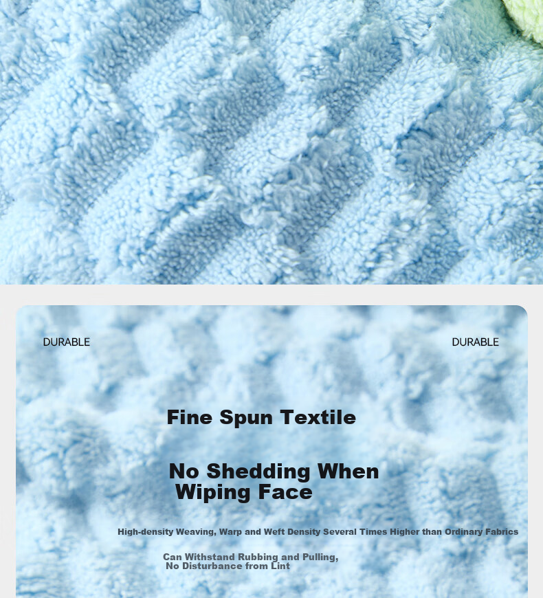 Grace Class A Towels, Children's Towels 3-Pack, Face Washing Home Use Soft Absorbent Adult Children Baby Face Towel 4