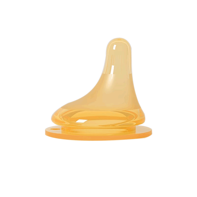 COOKSS Nipple, Realistic Breast-Like Feel, Newborn Baby Duck Nipple, Ultra-Soft, Anti-Colic, Universal, Pigeon Wide Diameter