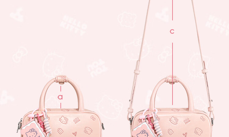 Toutou Women's Handbag Birthday Gift Sanrio HELLOKITTY KITTY Cat Travel Gift for Girlfriend 14