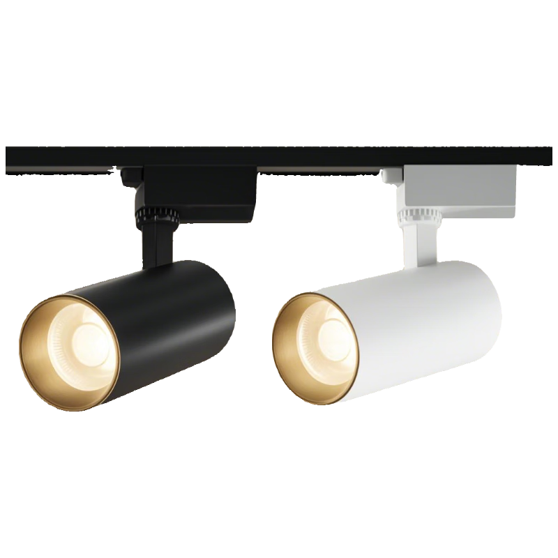 Dexin Track Light Surface Mounted Super Bright LED Spotlight for Clothing Store Showroom Background Wall Track Light Three Colors Optional Ceiling Recessed Light 30W White 4000K