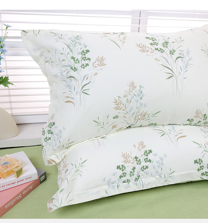 Grace Pillowcases, All-Cotton, Set of Two, Pillow Covers for Adult Home Use, Manshan 48*74cm 10
