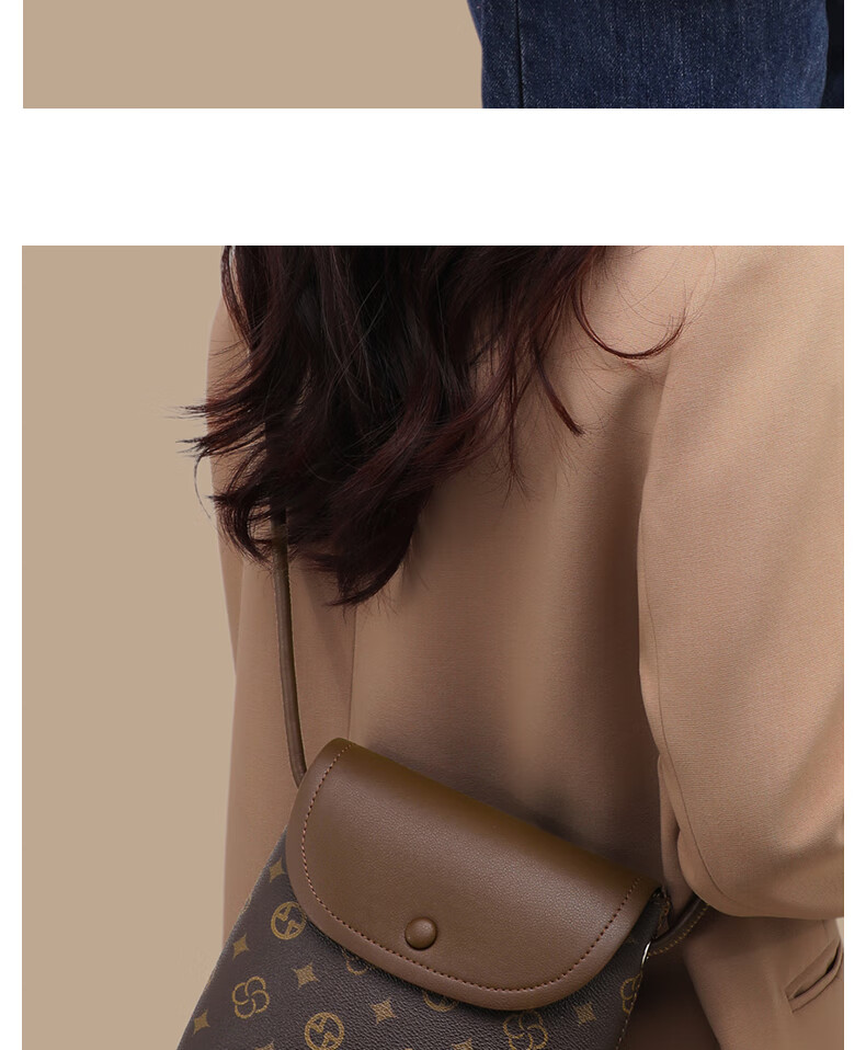 Aiqinghai Handbag, Women's Crossbody Bag, Shoulder Phone Bag, Small Purse, Light Luxury Birthday Mother's Day Gift, Practical Present for Mom 4