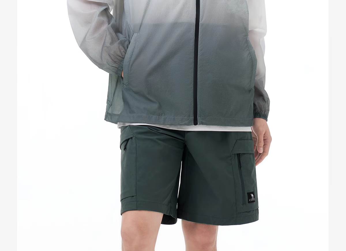 CAMEL Sunscreen Jacket 2025 Summer Outdoor Ice Silk Breathable Cooling Sun Protection UV Resistant Fishing Shirt 5006 M 11