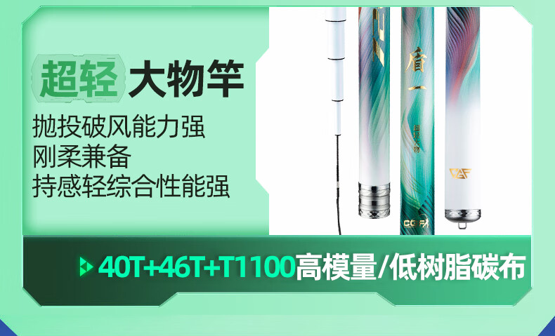 GW New Product Shield One Ultra-Light Comprehensive 3.9-Meter Platform Fishing Rod, Hand Rod, 37-Tune Carbon Fiber Fishing Pole, Ultra-Light And Ultra-Hard Fishing Rod 3