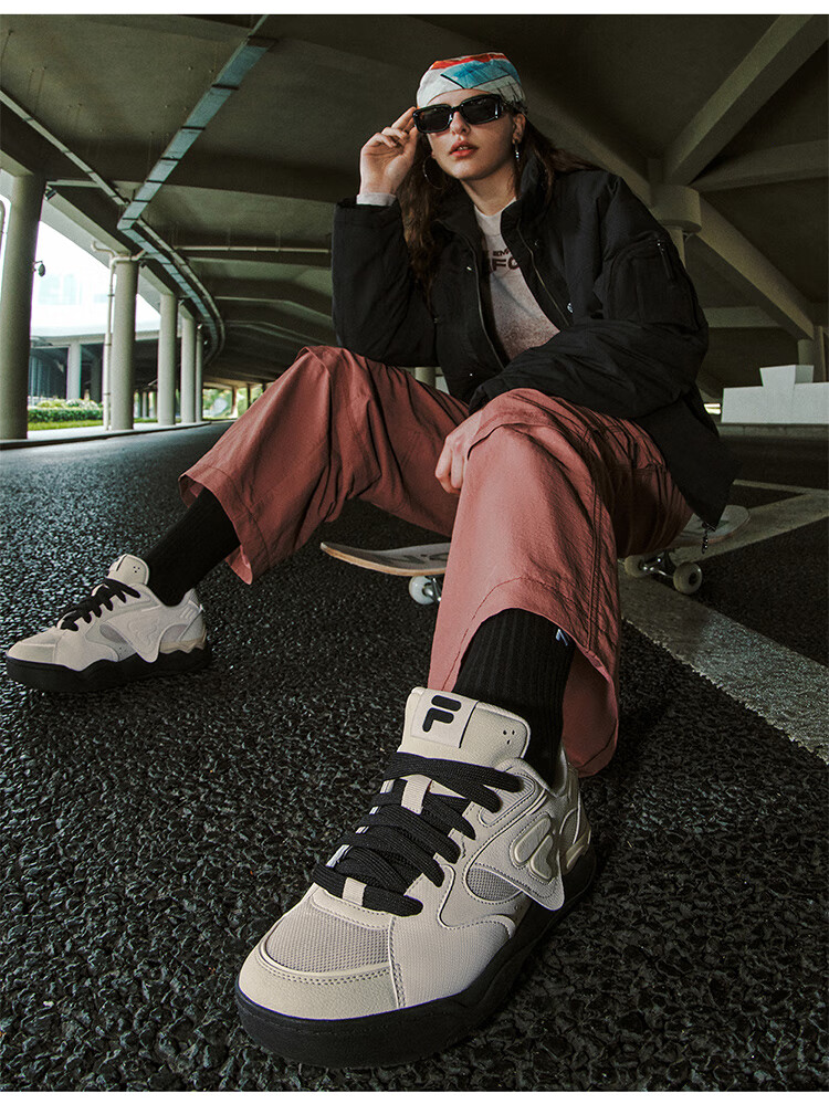 FILA FUSION FILA Trendy Women's Shoes, KICK II Skateboard Lifestyle Shoes, Fashionable Sneakers 3