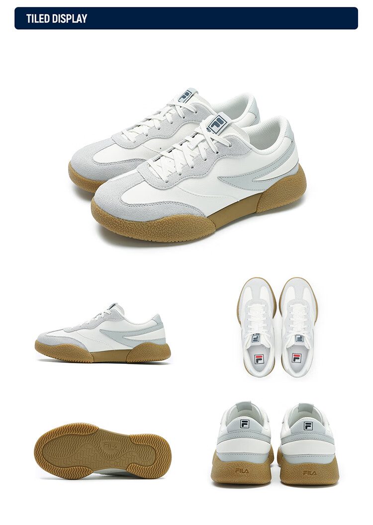 FILA Official Yang Mi Same Style Women's Shoes, PENGUIN Retro Sneakers, Penguin Shoes, Training Shoes, Casual Shoes 38