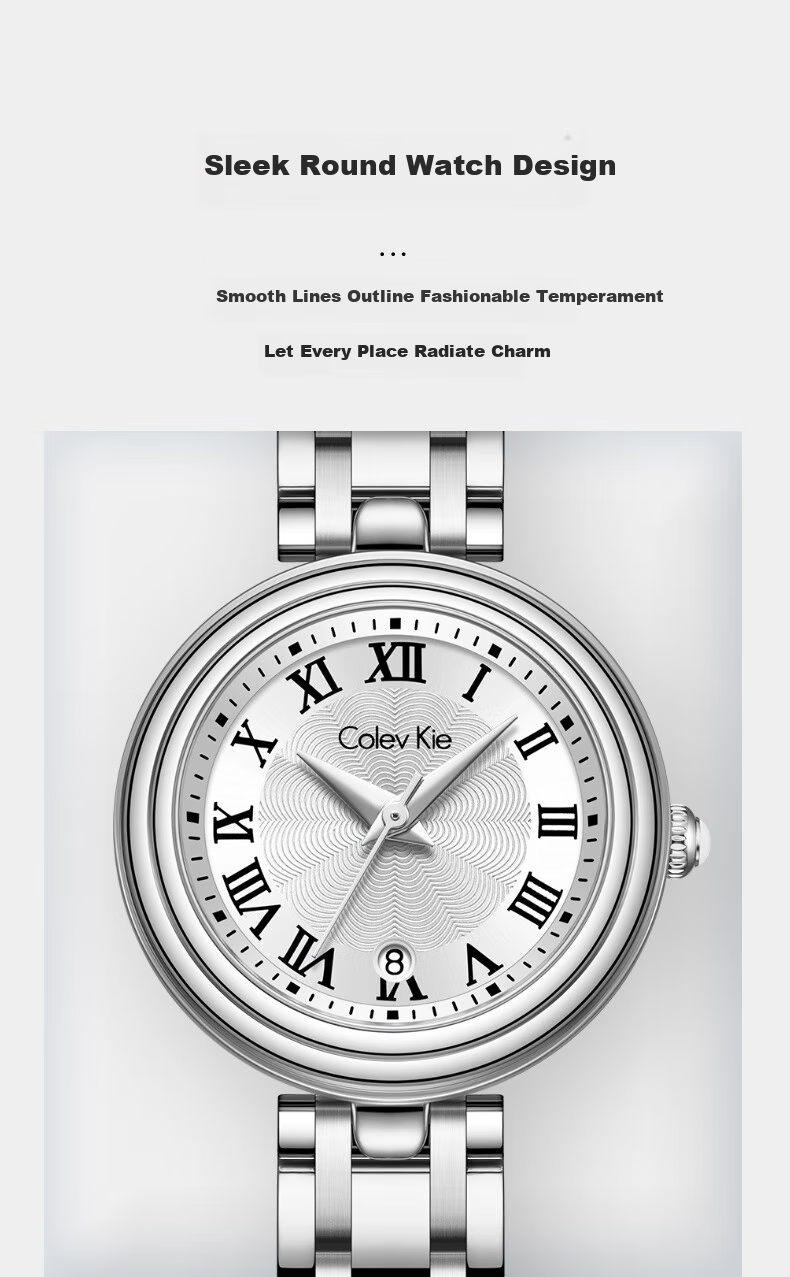 Colevkie Ladies' Watch, New Brand Women's Watch, Top Ten Light Luxury Niche High-End Birthday Gift for Girls 5