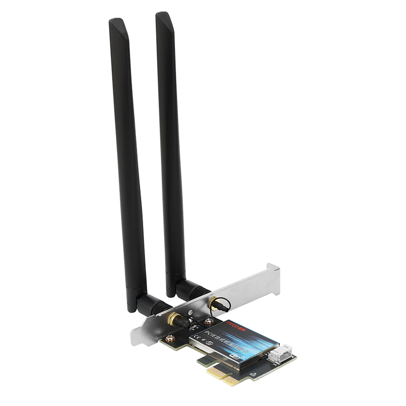 MOGE Intel AC7265 Chip Gigabit Ethernet Card WiFi 5 PCI-E Desktop Computer Built-In Network Card Dual-Band 1200M Bluetooth 4.2 Intel Wireless Network Card MC2244