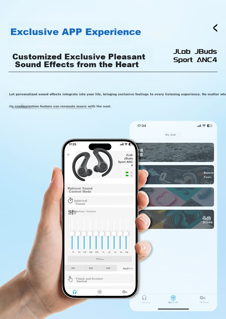 JLab JBuds Pods ANC True Wireless Noise-Cancelling Bluetooth Earphones for Gaming And Music, In-Ear Design with Ultra-Long Battery Life, Compatible with Android And Apple Devices, Gift, Obsidian Black 7