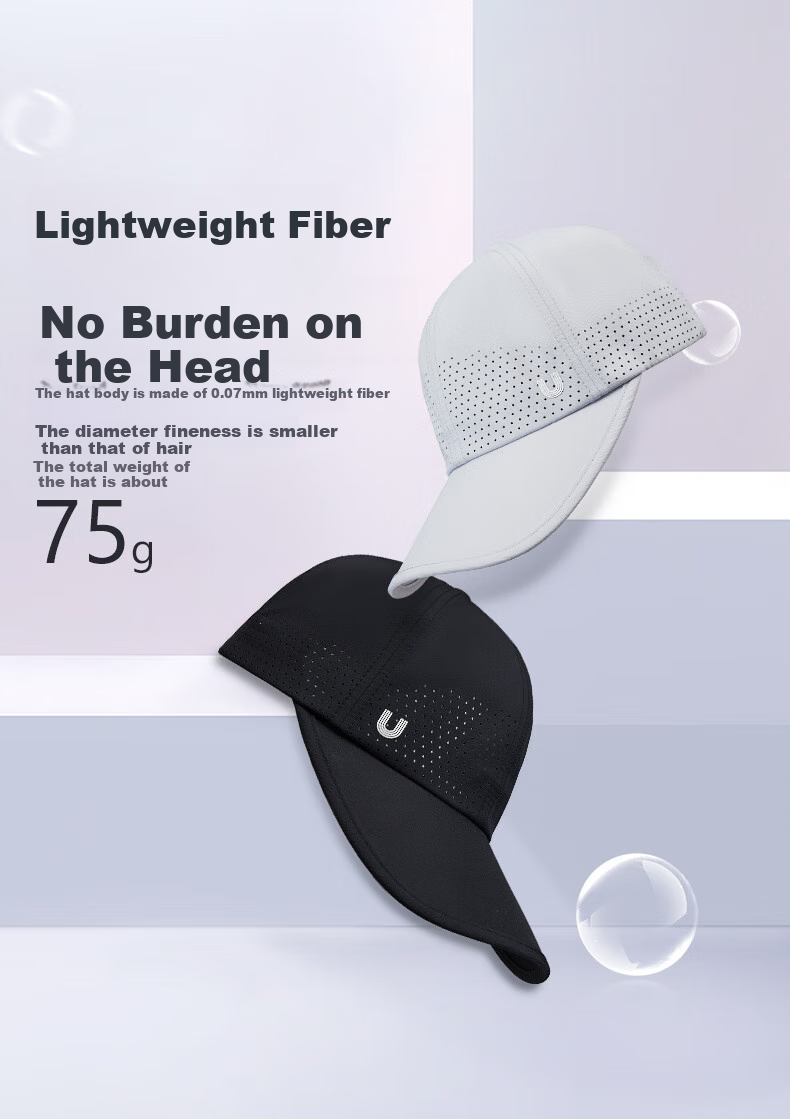 UV100 Cool-Feeling Baseball Cap for Men And Women, Lightweight Breathable UV Protection Ice Silk Sun Hat 22344 Dark Night Black 7
