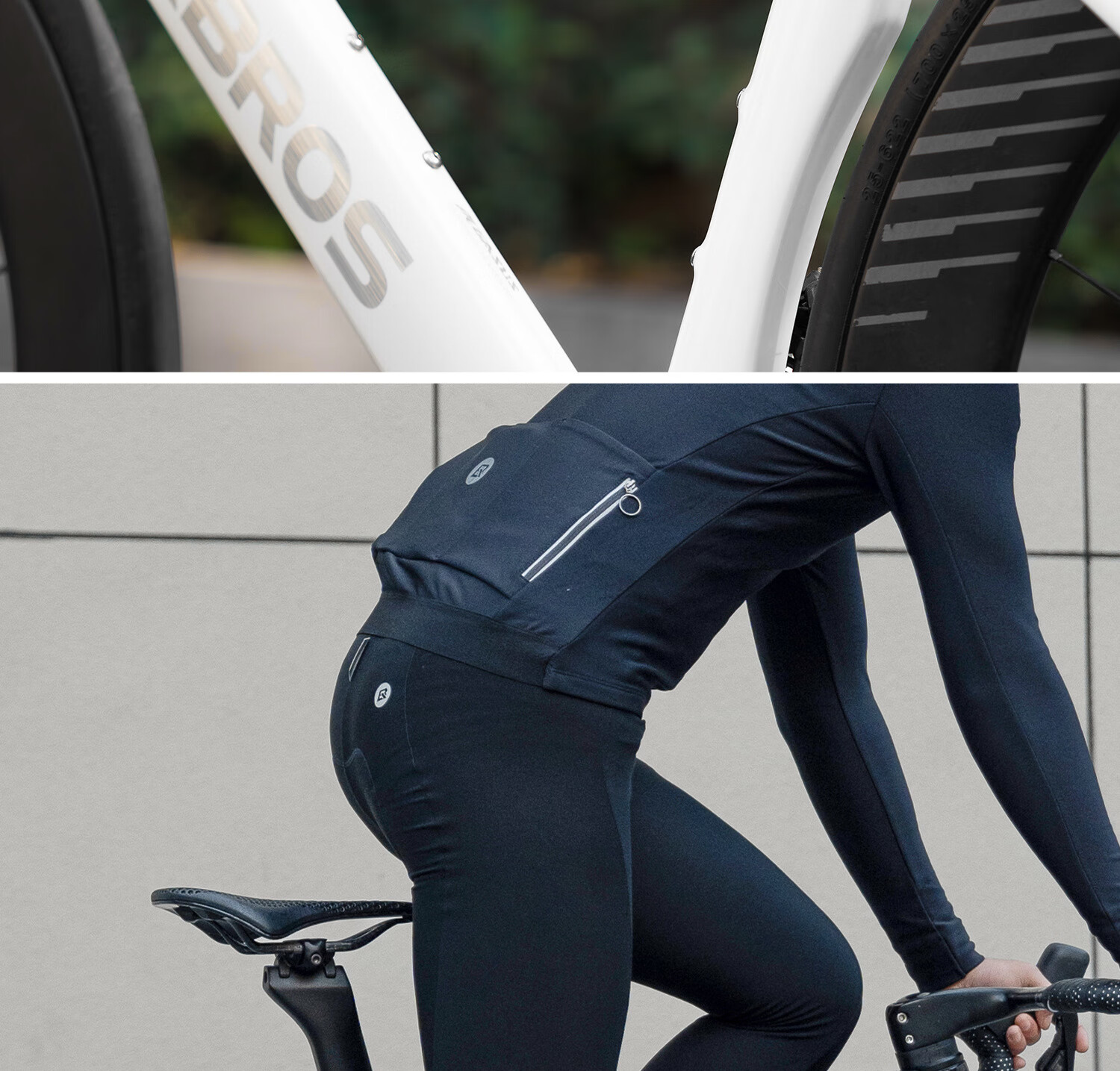 ROCKBROS Bicycle Frame Top Tube Front Beam Triangle Bag Mountain Road Bike Tool Saddle Bag Cycling Gear Brick Red 18