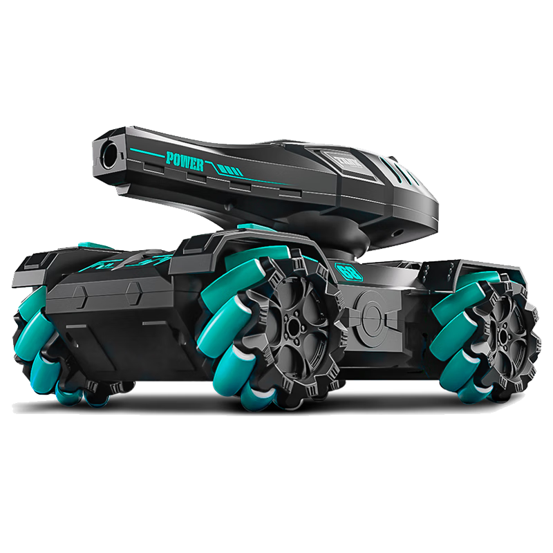 Xingyayoupin Children's Toy, Remote Control Car Tank Water Bomb Vehicle, Four-Wheel Drive Stunt Racing Car, Birthday Gift for Boys Aged 3-6