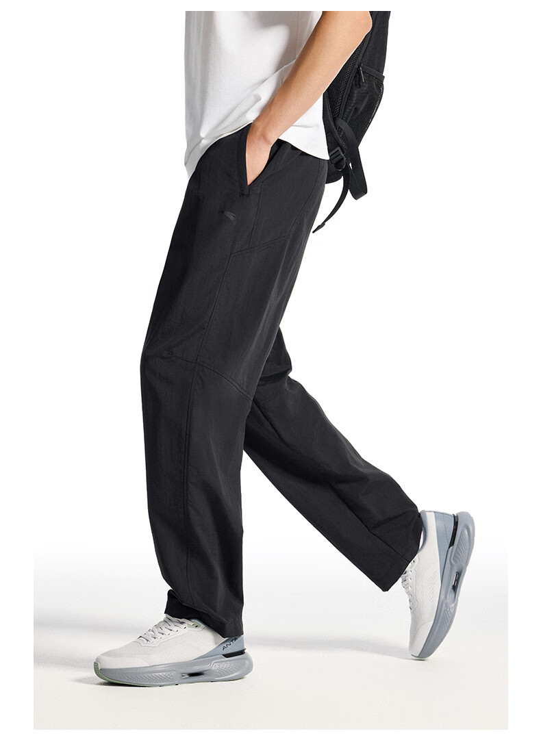 Anta Ice Silk Sun Protection Sports Pants | Men's Summer New Straight Quick-Dry Breathable Stretch Casual Trousers 7