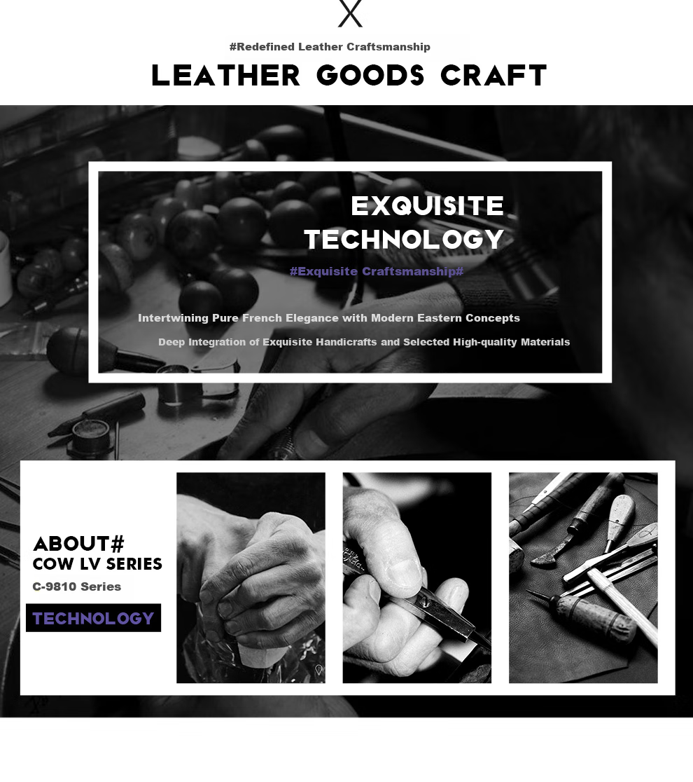COW Men's Bag, Briefcase for Men, Fashionable Casual Light Business Handbag Backpack Laptop Bag, C-9810 Elite Model 16