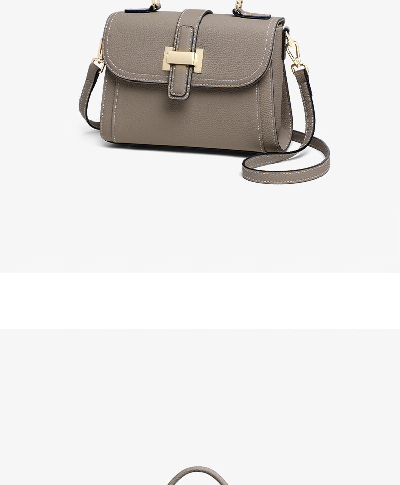 Aiqinghai Leather Handbag, Women's Crossbody Bag, Shoulder Bag, Large Capacity, Practical Birthday And Mother's Day Gift for Mom 8