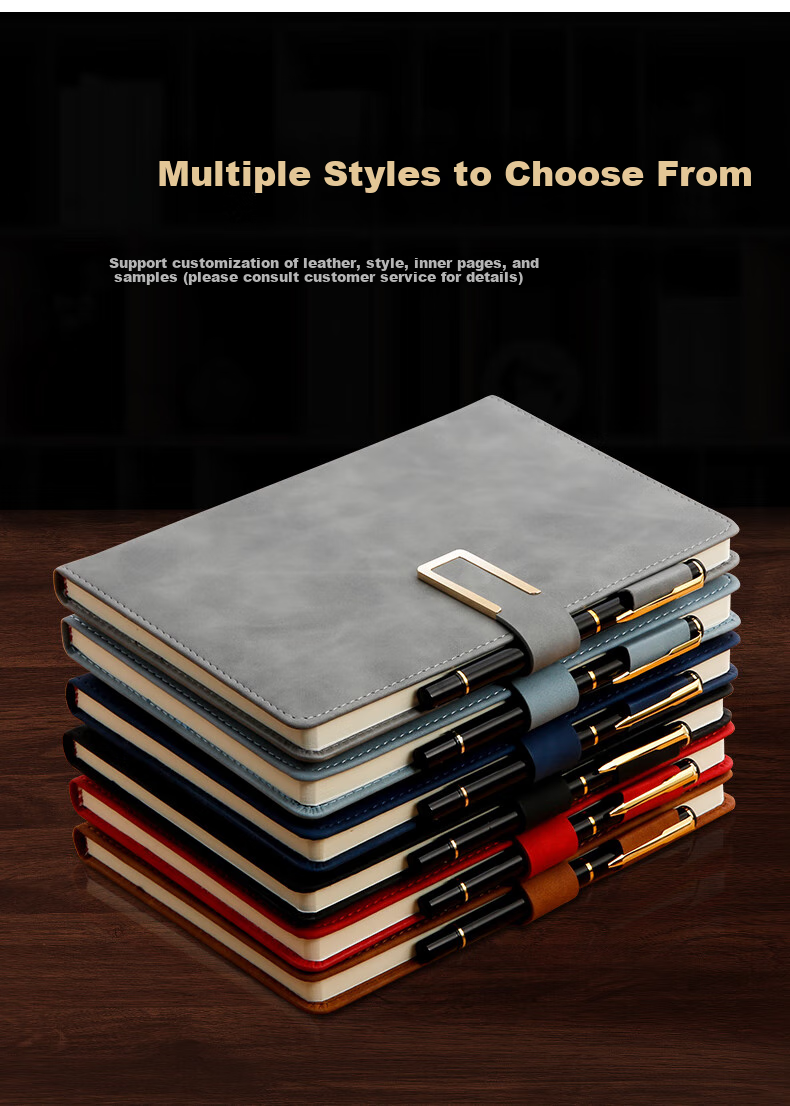Weimei Notebook Gift Box Set, Customized Logo Notebooks, Company Event with Buckle, Student Rewards, National Day And Mid-Autumn Festival Gifts, Personalized Pen And Notebook Gift Set 1