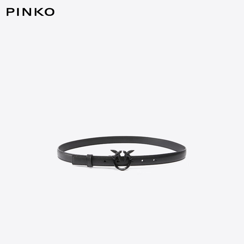 PINKO [Pin Gao] Women's Classic Swallow LOGO Belt XXS, Gift for Girlfriend, 100143A1K2, Light Luxury Present