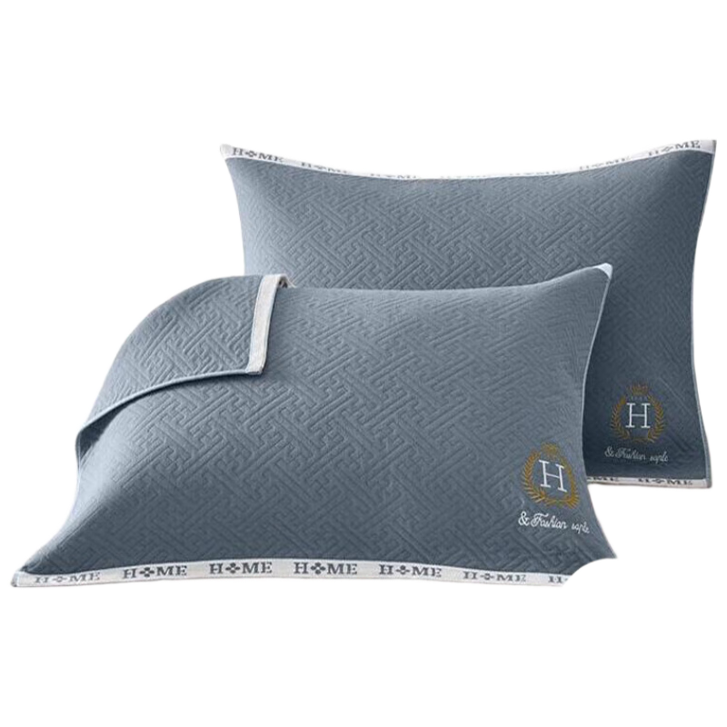 ZiiU 100% Cotton Pillowcase A-Class Pure Cotton Men's Oil and Sweat Resistant Extra Large Thick Pillowcase Pair 50*80cm