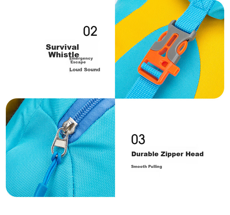 TFO Competition-Grade Children's Outdoor Backpack, Hiking And Mountaineering Bag, Travel Backpack 9202427, Sky Blue, 15L 13