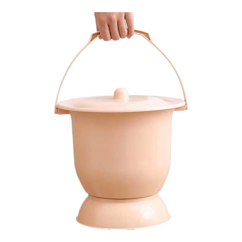 Miaomei Urinal 23cm 1 Piece Plastic Children's Home Use Pregnant Women Kids Girls Adult Elderly with Lid Toilet Basin for Bedroom