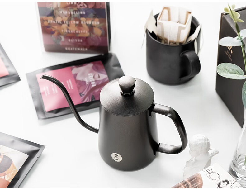 Timemore Pure Pour-Over Coffee Maker, Home Use Pour-Over Kettle, Long Spout Narrow Mouth Kettle 19