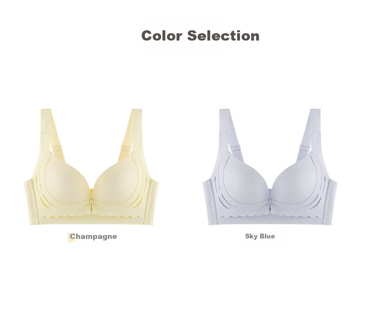 Moonbadi Women's Maternity Nursing Bra, Convenient Front Closure, Lift And Gather, Anti-Sagging, Side Support Brassiere 10