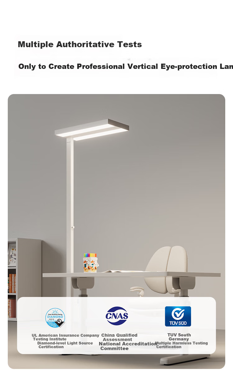 Honeywell Floor Lamp, Eye Protection Lamp, Study Lamp, Full Spectrum Floor Light, Large Street Lamp, Children's Student Reading Lamp, 03S01 2