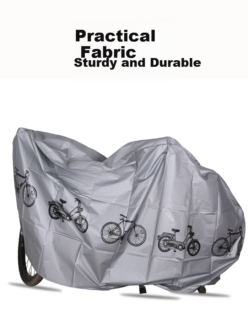 Jinghuisichuang Electric Vehicle Rain Cover, Dust-Proof Car Cover, Battery-Powered Scooter And Motorcycle Windshield, Rain Protection And Sun Protection Cover, Bicycle Cover 3