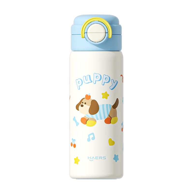 HAERS Children's Insulated Cup, 316 Stainless Steel Cup, Stylish Kids Water Bottle, Student School-Specific Single Cup Model, 570ml