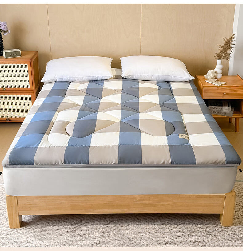 Grace Single Student Mattress Pad Foldable Student Bedding for Bunk Beds, 1.8m Bed, 180*200cm 1